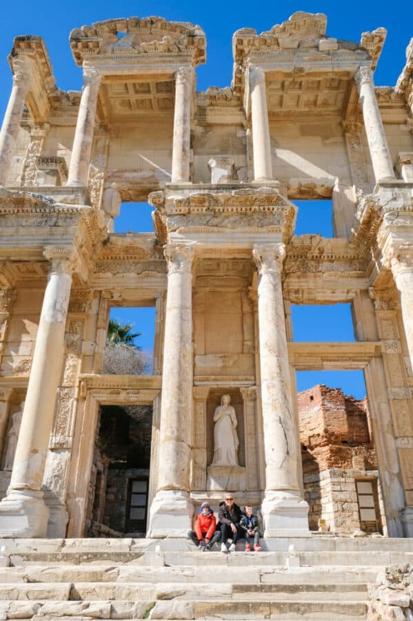 Ephesus - SJ & Kids Celsius Library Turkiye