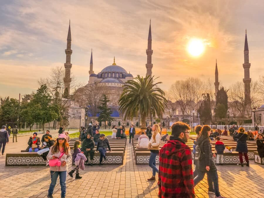 Sunset Hagia Sofia - Sultanahmet Istanbul-5