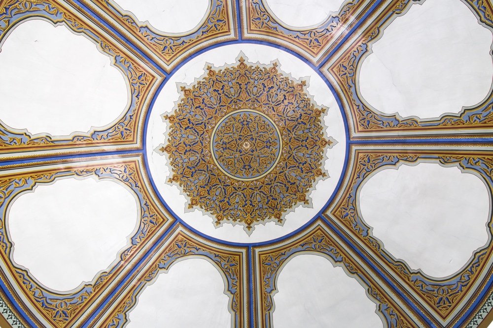 Dome of trabzon museum building has an ornate design, making it a notable tourist attraction in Trabzon.