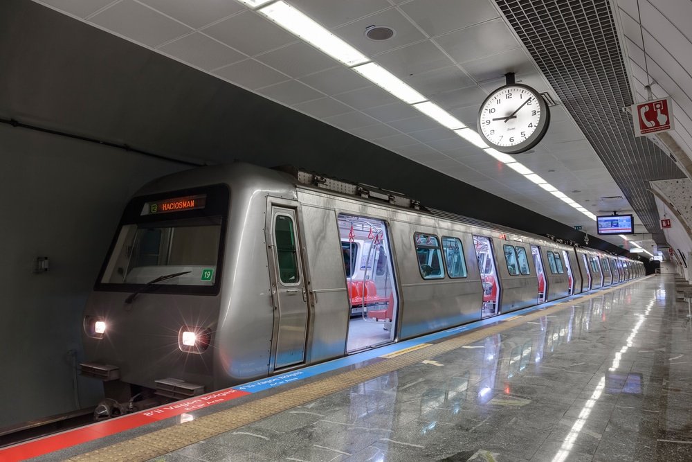 Istanbul Metro Train Travel