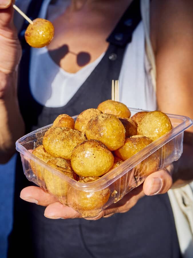 Street food in Athens - Loukoumades