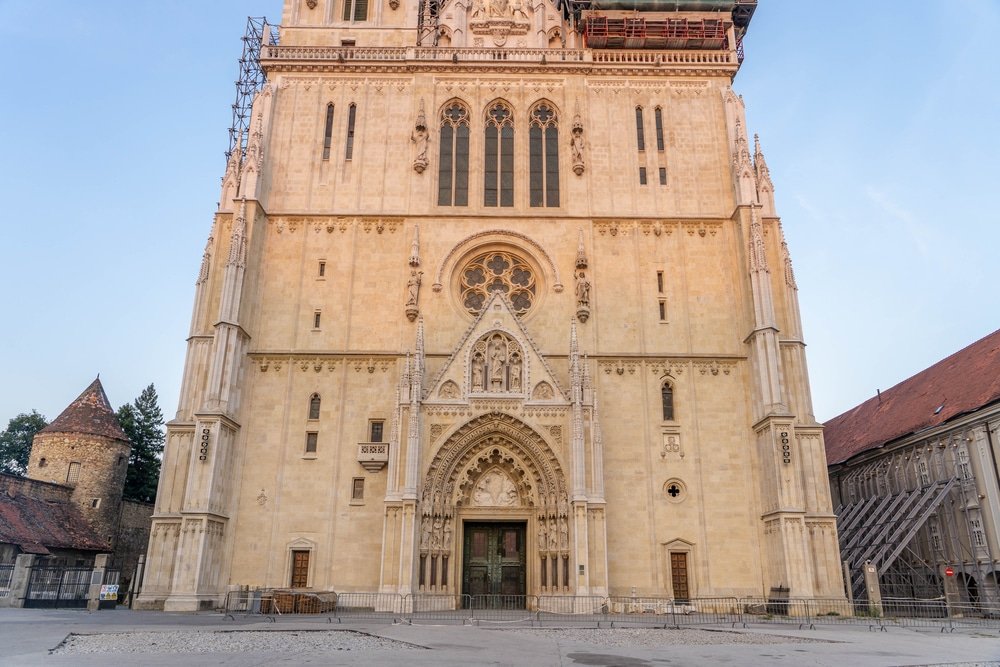 The famous Zagreb cathedral is a must-visit landmark in the city, worth visiting for many reasons.