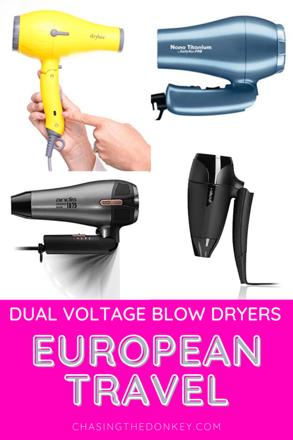 Travel Gear Reviews_Dual Voltage Blow Dryers_Travel Hair Dryers For Europe