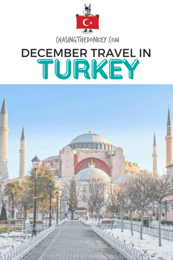 turkey tourism in december