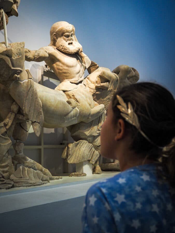 Greece Travel Blog_DIY Greece Mythological Road Trip With Kids_Olympia Archaeological Museum