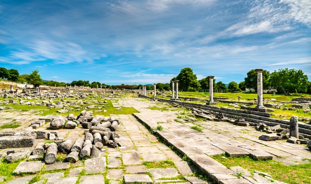 Explore the World Heritage site of Archaeological Site of Philippi, Greece