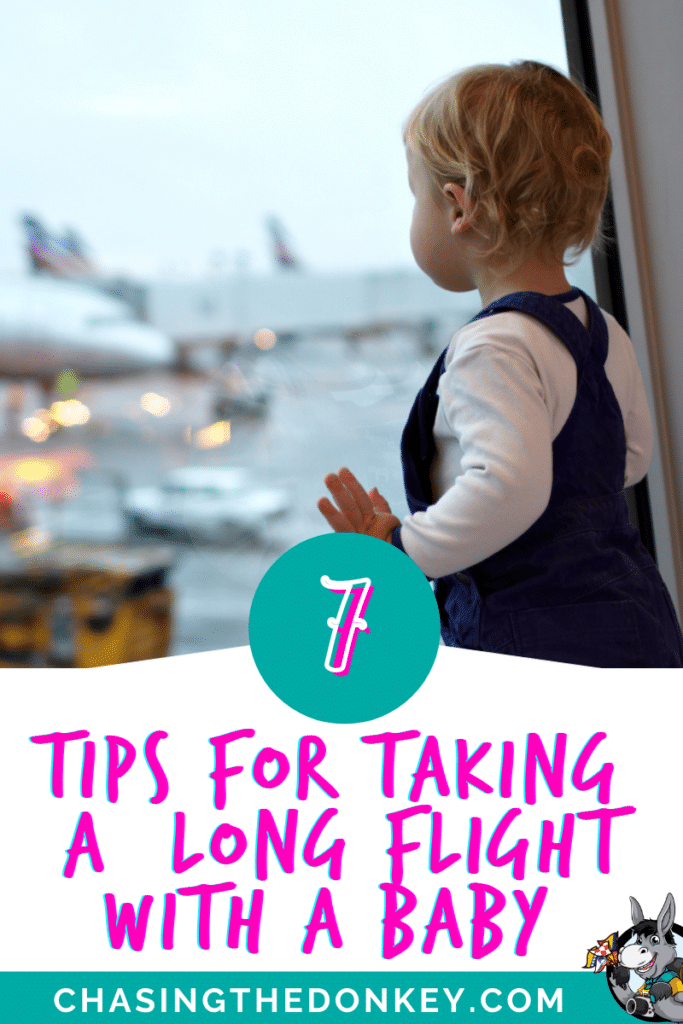 Tips For Taking A Long Haul Flight With A Baby - Pin