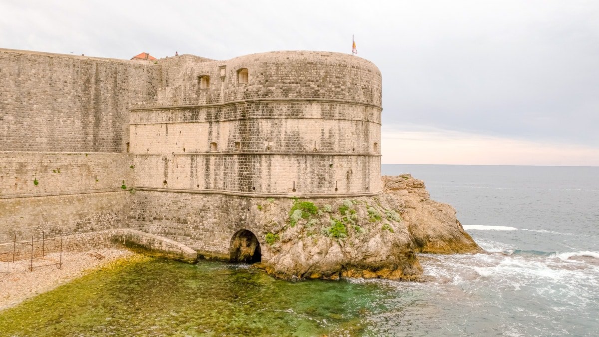 Dubrovnik, Croatia - a magnificent city known for its historic walls that encircle the enchanting old town. Walking along these walls provides breathtaking views of Dubrovnik's stunning architecture and the shimmer