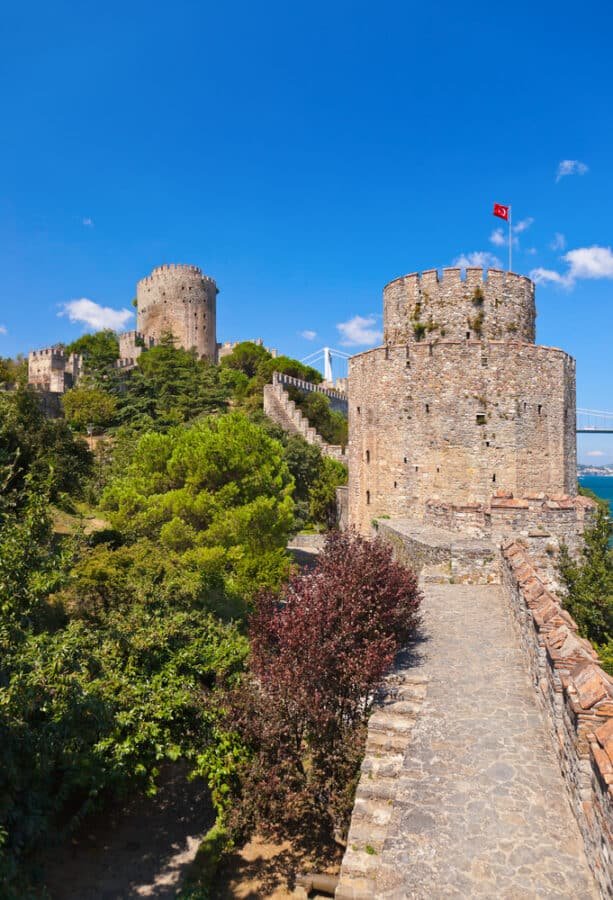 hidden gems in Istanbul - Rumeli Fortress at Istanbul Turkey