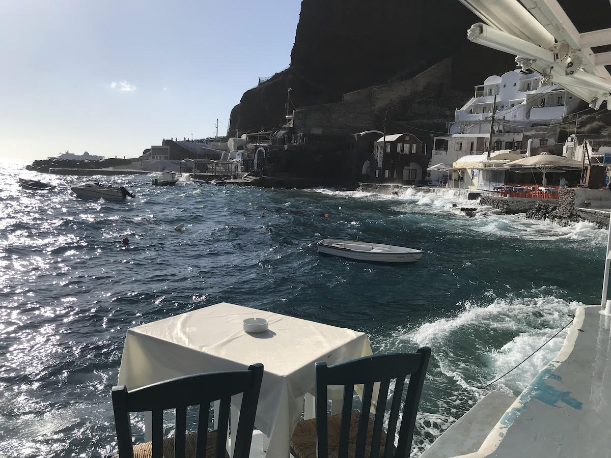 Santorini is a popular destination renowned for its stunning views and picturesque landscapes. This Santorini guide offers insight into the best beach clubs on the island, providing visitors with a comprehensive list of must - Sunset Ammoudi Taverna