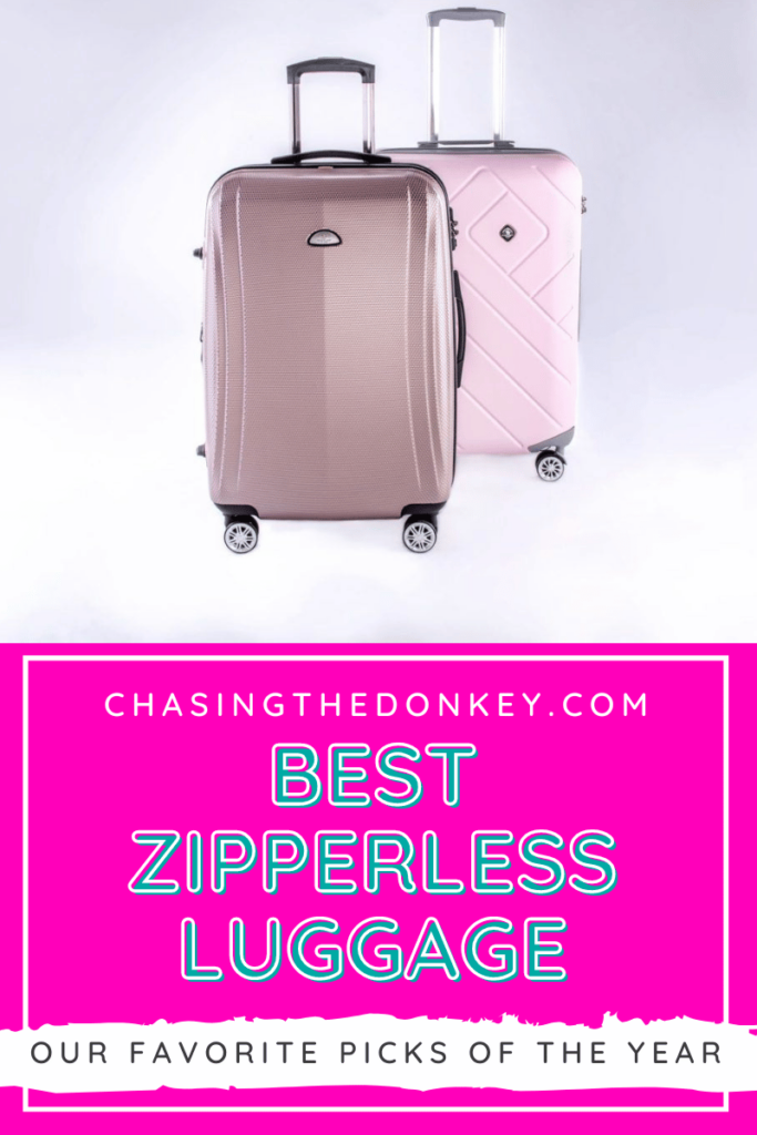 zipperless travel luggage