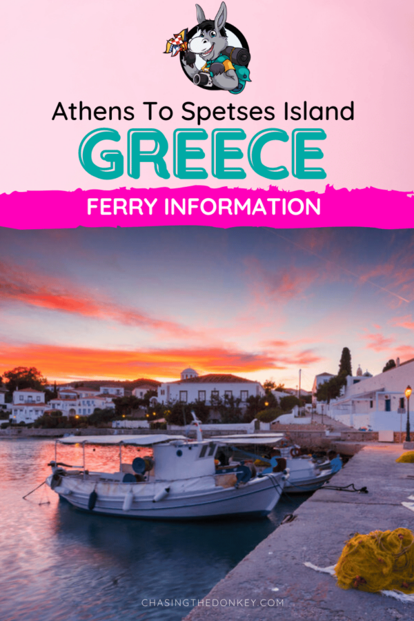 Greece Travel Blog_Ferry Guide From Athens To Spetses Greece