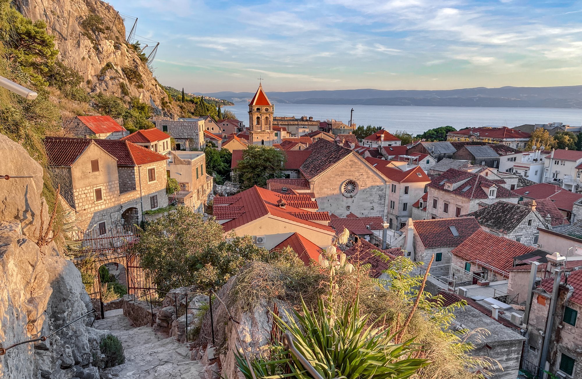 The old town of Omis, In Croatia during Spring - Traveltipzone