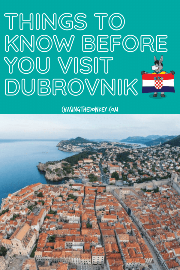 Croatia Travel Blog_Things To Know Before Visiting Dubrovnik