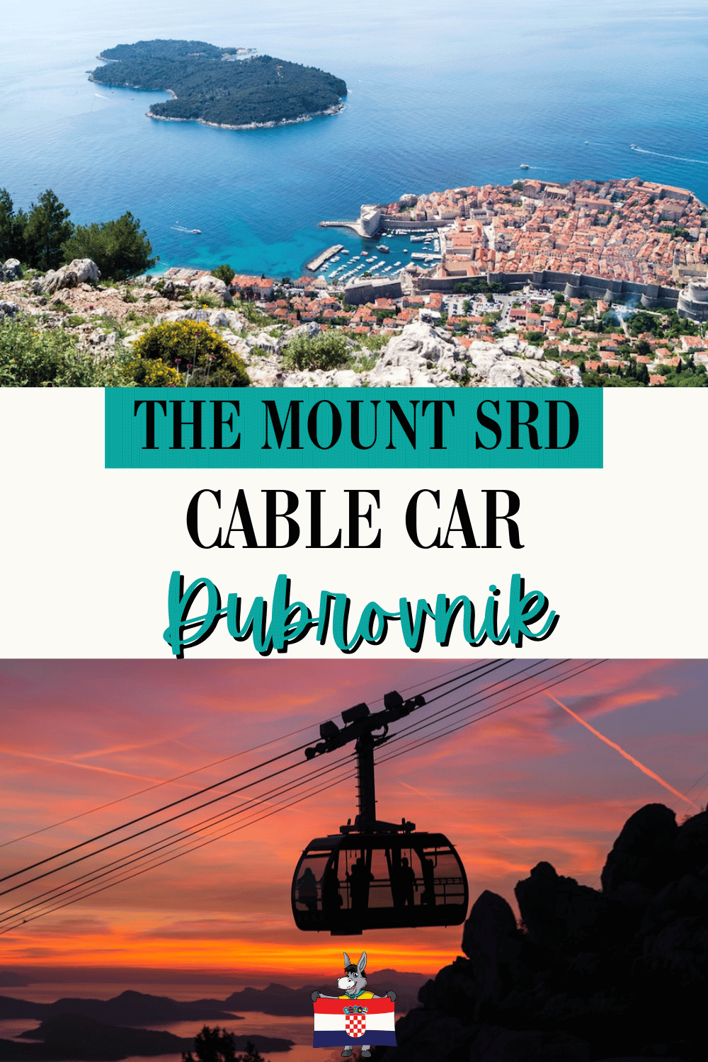 Croatia Travel Blog_Mount Srd Cable Car Dubrovnik