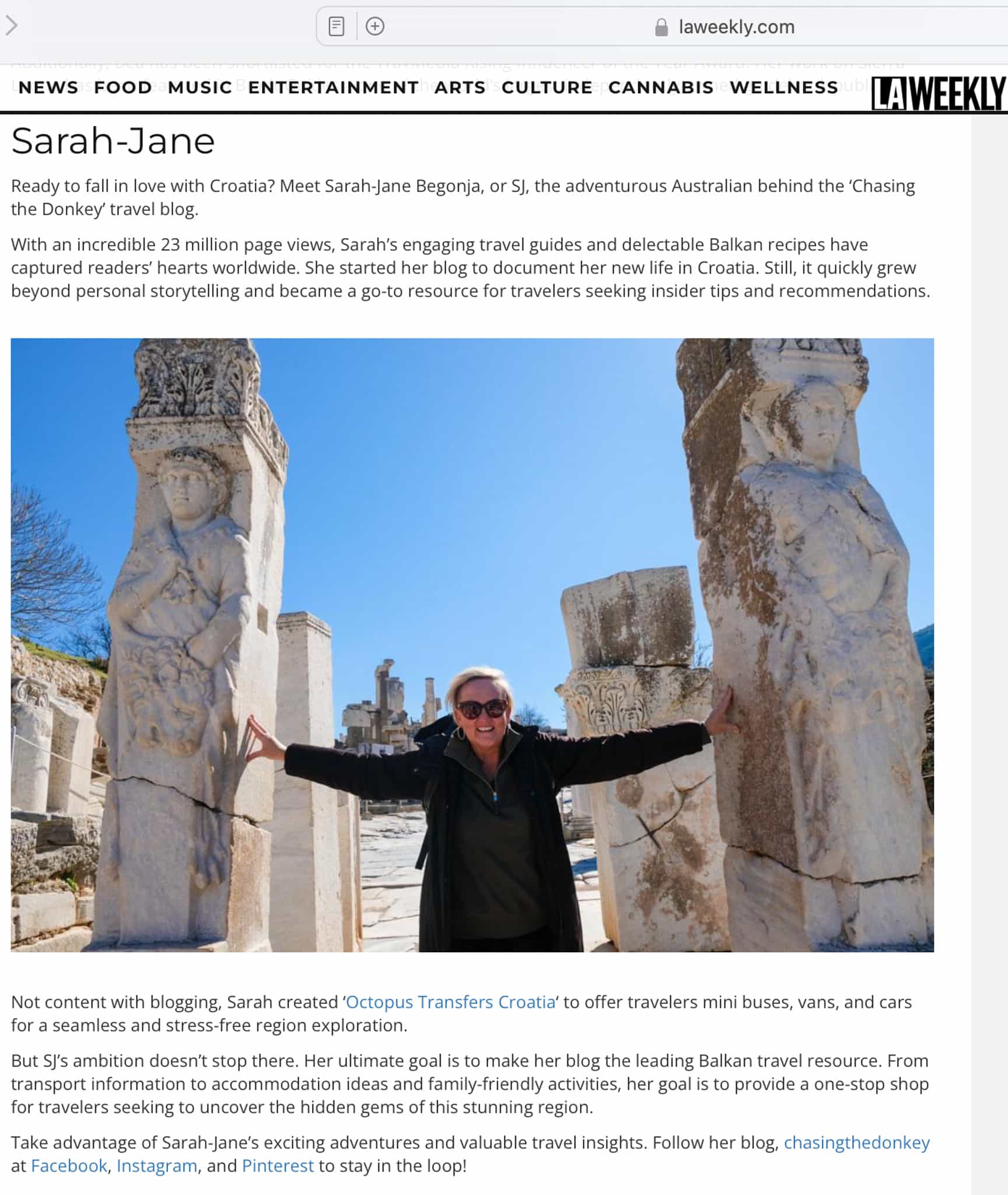 Explore the ancient stone columns at Ephesus with intricate carvings against a clear blue sky on our blog.