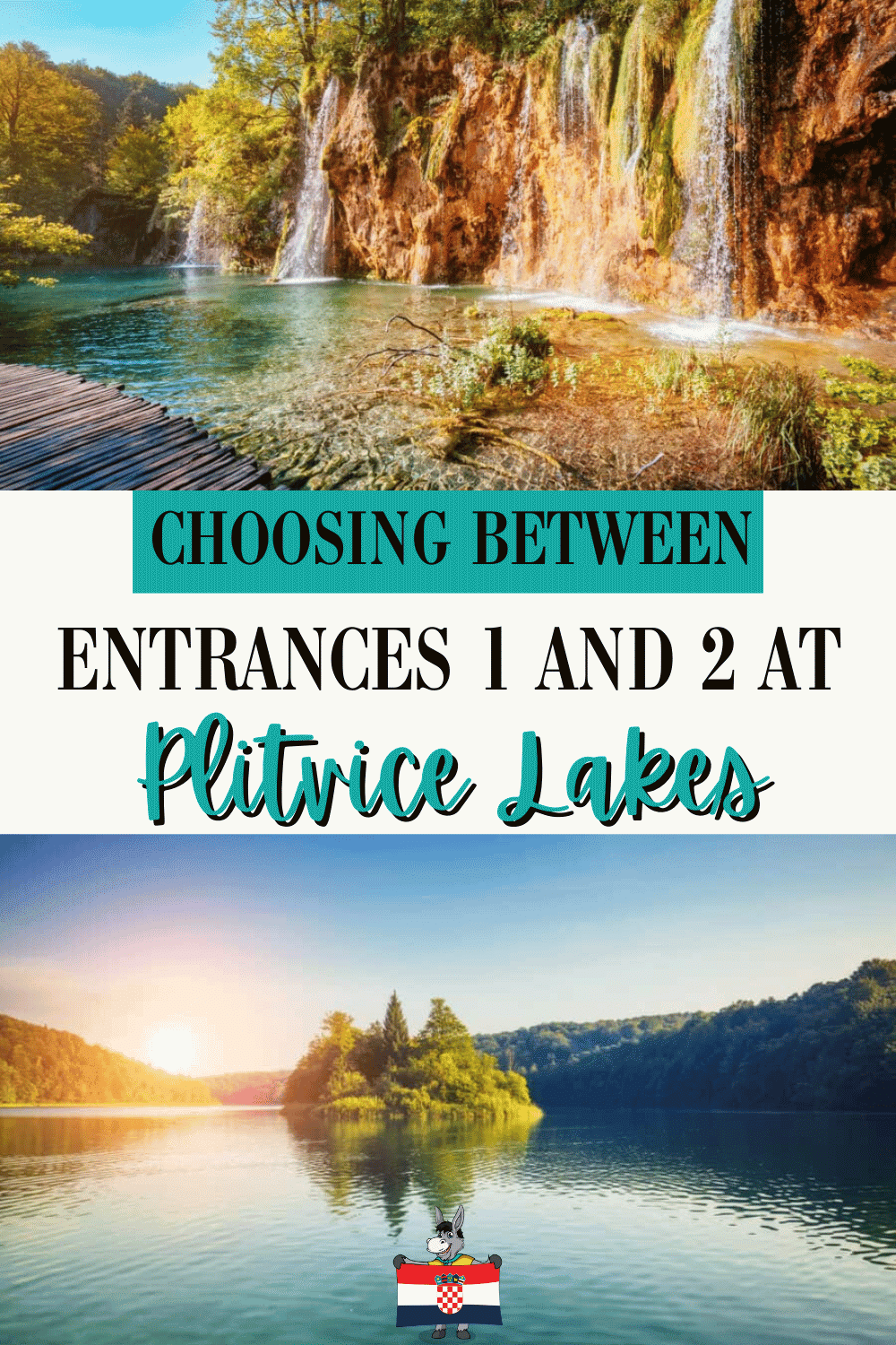 Croatia Travel Blog_How To Choose Entrance 1 Or 2 At Plitvice Lakes